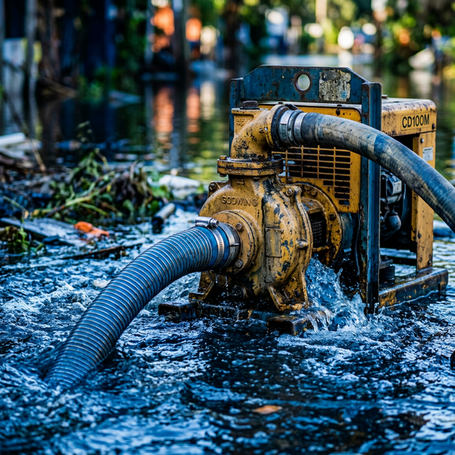 Flooded Basement Cleanup Equipment